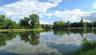 park lake dessau