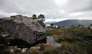 stone on grief in norway