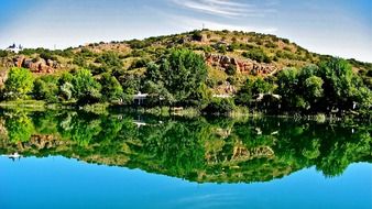 lagoons of ruidera in Spain