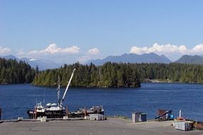 landscape of tofino vancouver island