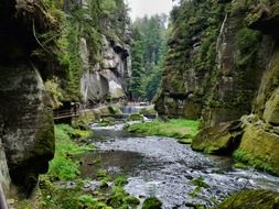 Landscape of Bohemian Switzerland