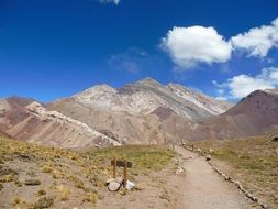 stunning path mountains