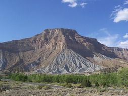 millsite mountain summer panorama view