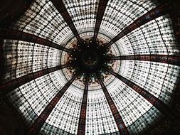 dome like a stained glass window