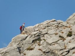 mountains climbing croatia