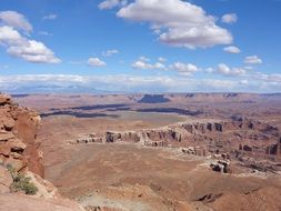 Landscape of desert in utah