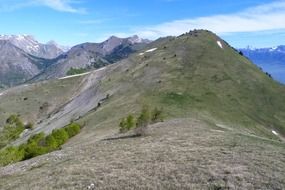 mountain hiking landscape