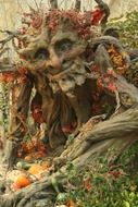 fairy tale character of the forest of wood