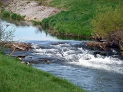 natural river rapids