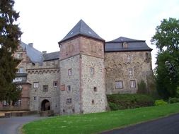 Edmond castle on a Vogelsberg mountains