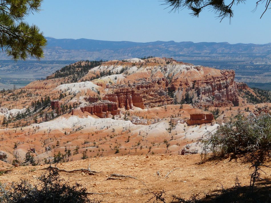 pyramid of sand in Bryce Canyon