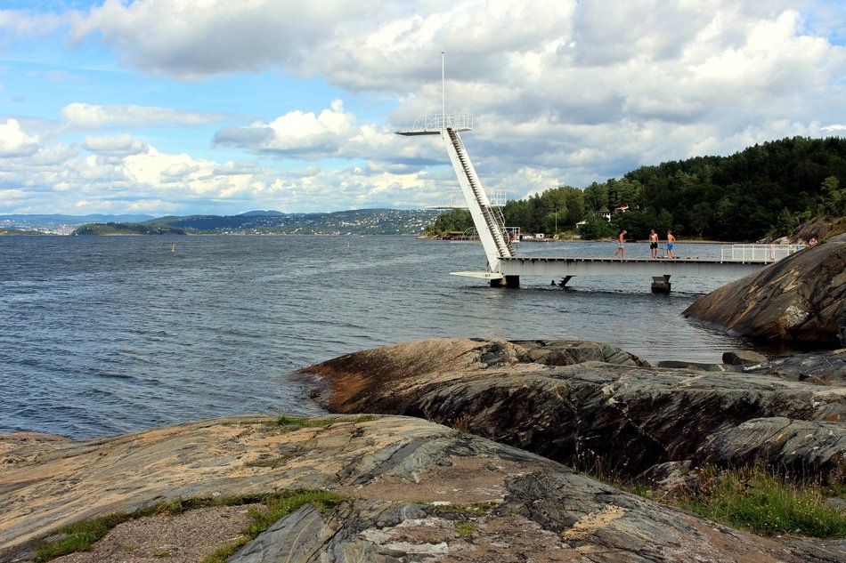 rocky coast in oslo