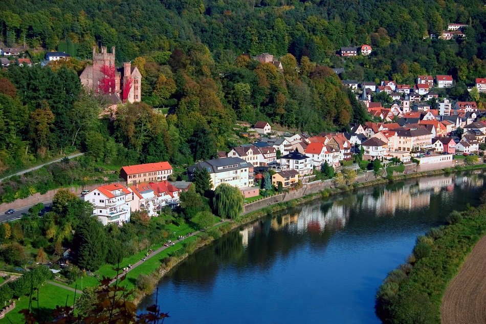 city by the river