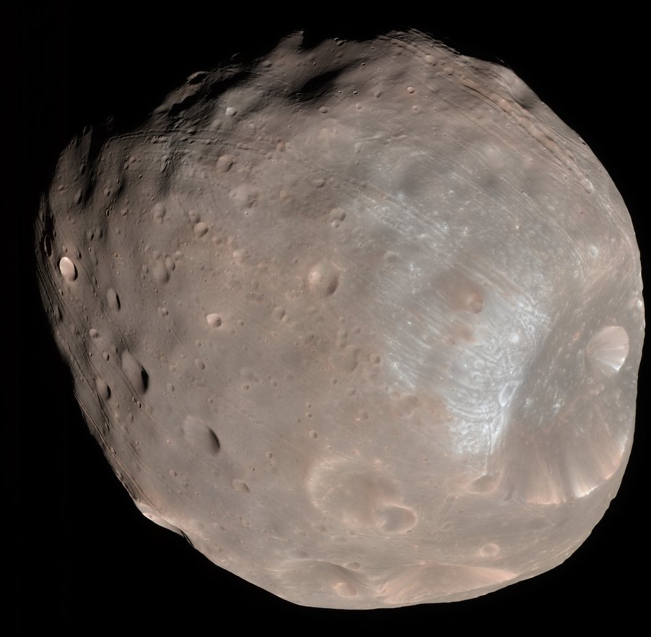 Phobos-moon of Mars