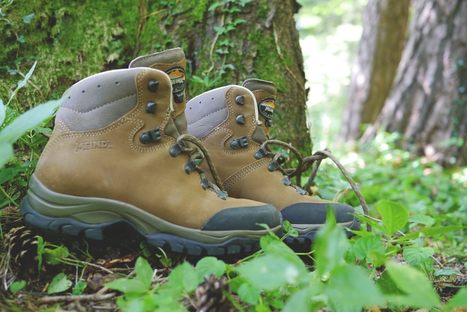 mountaineering and hiking shoes