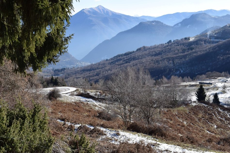 mountain snow landscape