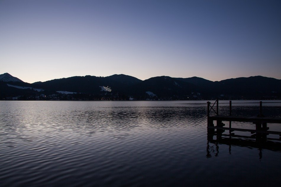 beautiful view of the lake