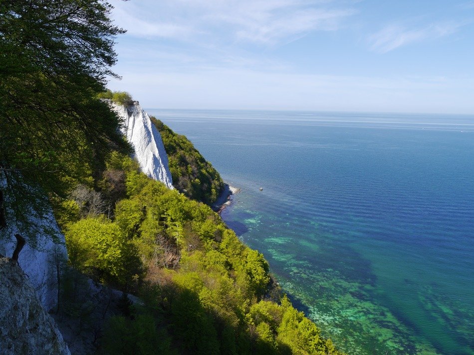 white cliffs in Rügen