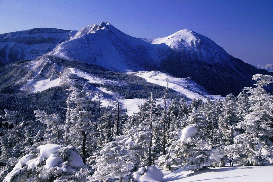 Japan mountains landscape