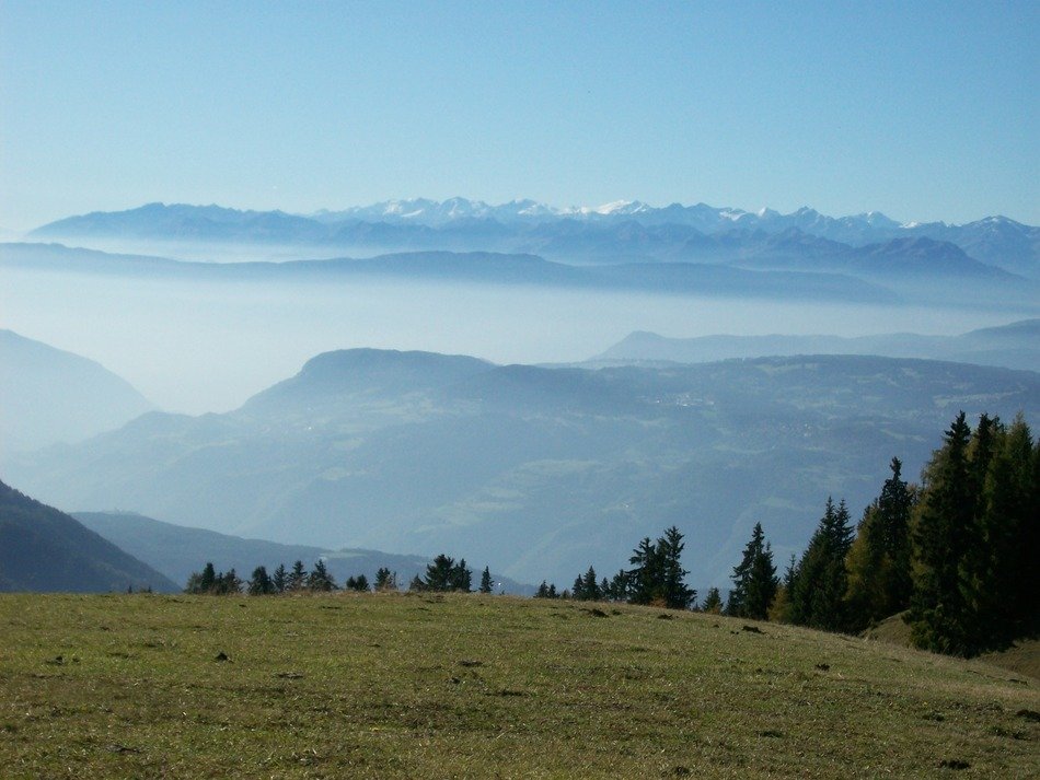 Landscape of the mountains nature