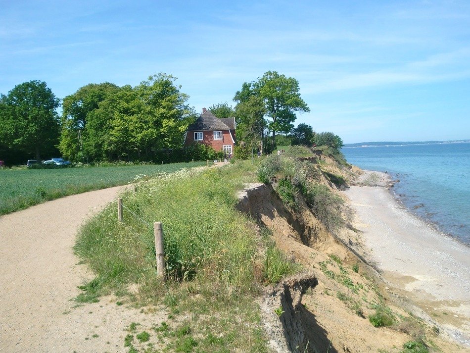 hill near the baltic sea