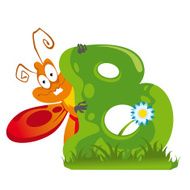 Letter B vector