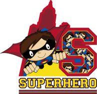 Mini Superhero Learning Letter S N70