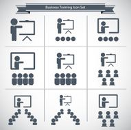 Business Training Icon Set N7