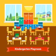 Kindergarten playroom classroom N2
