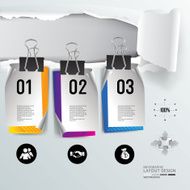 Modern business design for template infographic website symbol N24