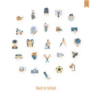 school and education icons N728