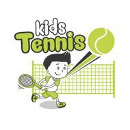 Kids tennis Logo for the junior N2