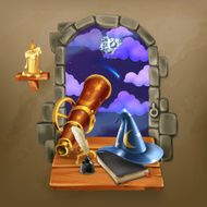 Window in the castle magic and astrology N5