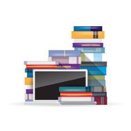Books and laptop N3