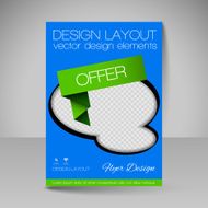 Site layout for design - flyer N29