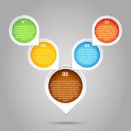 Vector infographic background N14