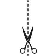 Trimming scissors