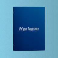 Realistic blank editable Template of closed Magazine or Notebook