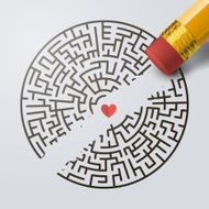 incomplete circular maze