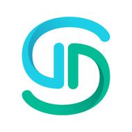 S letter line logo N17