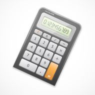 Vector black calculator