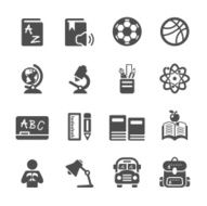 education icon set vector eps10 N2