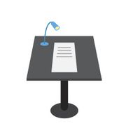 Vector presentation tribune
