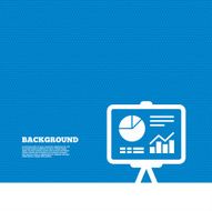 Presentation billboard sign icon Diagram symbol N18