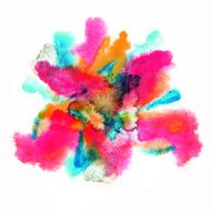 Abstract hand drawn watercolor background N3