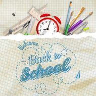 Welcome back to school EPS 10 N27