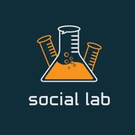 social lab concept vector design template
