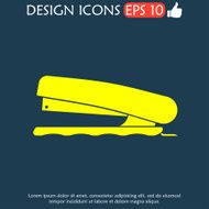 Stapler icon - Vector N11