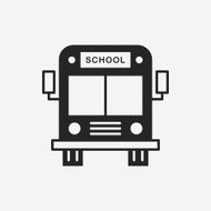 School Bus Icon N24