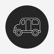 school bus line icon N15